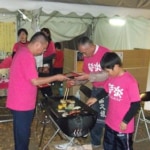 皆さんのためにせっせっと焼きますよ♪